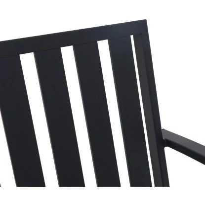 Gardamo 2er Bank Peros Inkl. Kissen Anthrazit – Bild 13