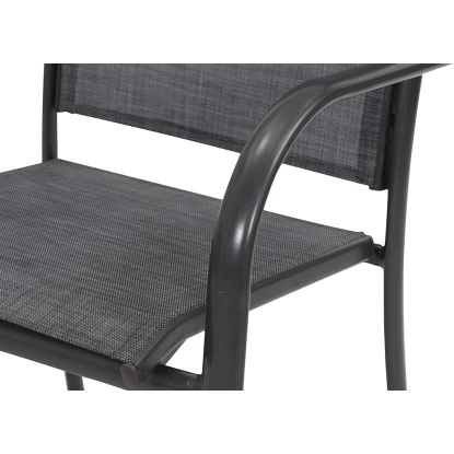 Siena Garden Livorno Stapelsessel Anthrazit 75x62,5x99 Cm – Bild 12