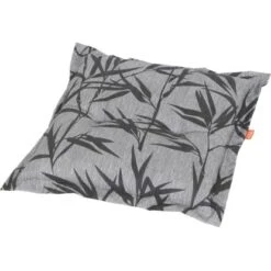 Siena Garden Xora Auflage Hocker-Sitzkissen Bambus Grau Ca. 47x47x8 Cm