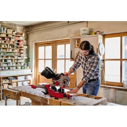 Einhell Power X-Change Akku-Zug-Kapp-GehrungssĂ€ge TE-SM 36/210 Li Solo â Bild 4