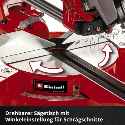 Einhell Power X-Change Akku-Zug-Kapp-GehrungssĂ€ge TE-SM 36/210 Li Solo â Bild 6