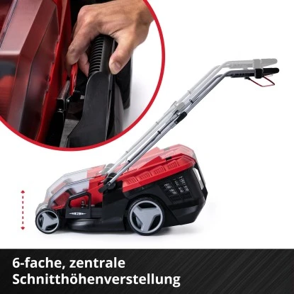 Einhell Power X-Change Akku-Rasenmäher GE-CM 36/36 Li Inkl. 2x4,0 Ah Akkus – Bild 8