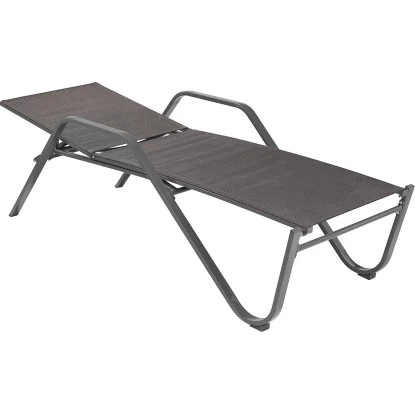 Sonnenliege Pacora Aus Textilen Anthrazit XL – Bild 2