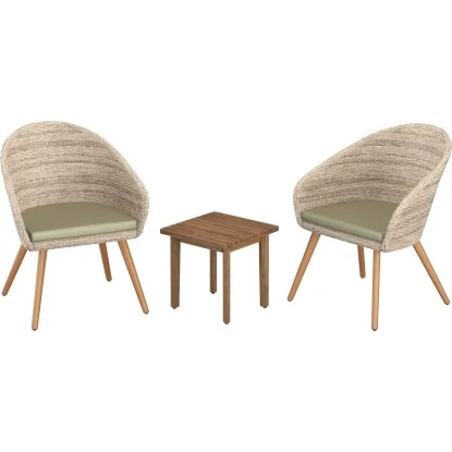 Balkonset Edmonds FSC® Beige 3-teilig – Bild 2