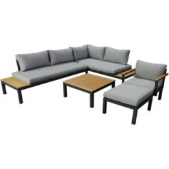 Gartenfreude Aluminium-Lounge Ambience Zwei- U. Dreisitzer Ecksitz Uvm. DG