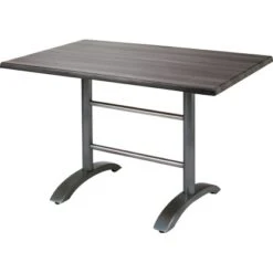 Klapptisch Maestro Eckig 120 Cm X 80 Cm Anthrazit-Tempera