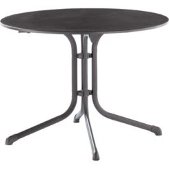 Sieger Klapptisch Ø 100 Cm Grau/Eisengrau