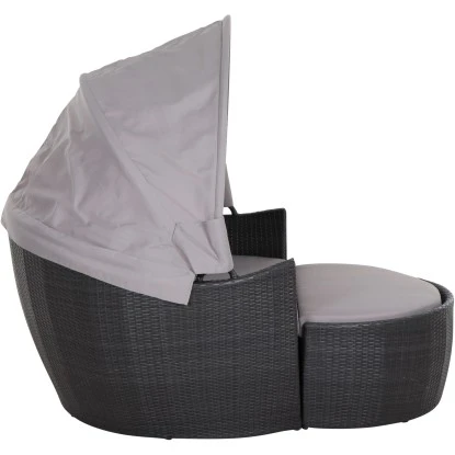 Siena Garden Sofabett Hawaii 115 X 154 X 158 Cm Titan 2-tlg. Inkl. Anstellsofa – Bild 2