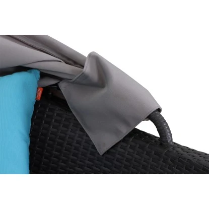 Siena Garden Sofabett Hawaii 115 X 154 X 158 Cm Titan 2-tlg. Inkl. Anstellsofa – Bild 4