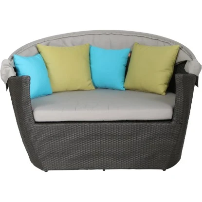 Siena Garden Sofabett Hawaii 115 X 154 X 158 Cm Titan 2-tlg. Inkl. Anstellsofa – Bild 12