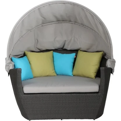 Siena Garden Sofabett Hawaii 115 X 154 X 158 Cm Titan 2-tlg. Inkl. Anstellsofa – Bild 13