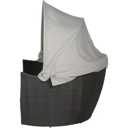 Siena Garden Sofabett Hawaii 115 X 154 X 158 Cm Titan 2-tlg. Inkl. Anstellsofa – Bild 14