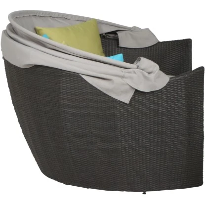 Siena Garden Sofabett Hawaii 115 X 154 X 158 Cm Titan 2-tlg. Inkl. Anstellsofa – Bild 18