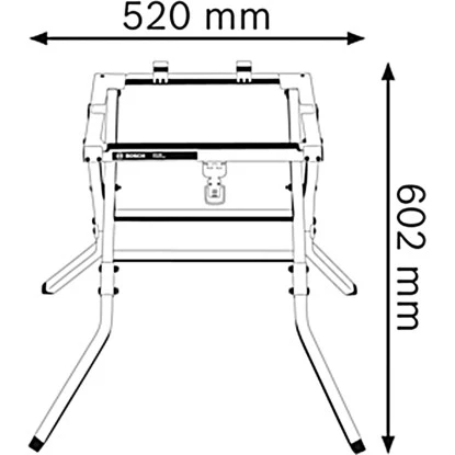 Bosch Professional Transport- Und Arbeitstisch GTA 600 â Bild 3