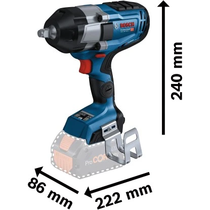Bosch Professional 18 V Akku-Drehschlagschrauber GDS 18V-1000 C Solo â Bild 2