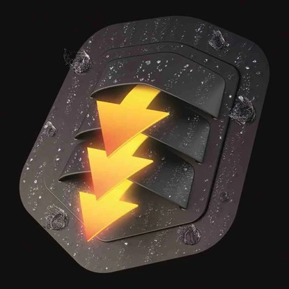 Siena Garden Schutzhülle Sitzgruppe AquaShield Hellgrau 240 Cm X 160 Cm X 85 Cm – Bild 3