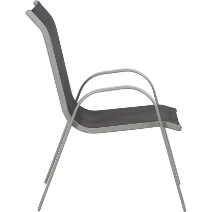 Gardamo Stapelsessel Saturn Silber 75 Cm X 55 Cm X 96 Cm – Bild 6