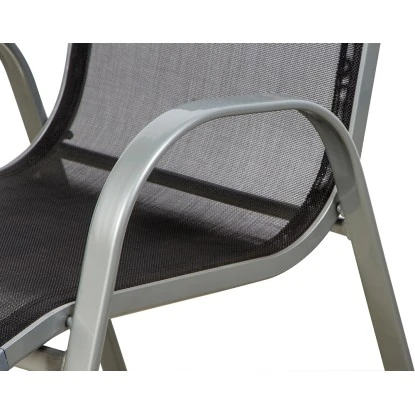 Gardamo Stapelsessel Saturn Silber 75 Cm X 55 Cm X 96 Cm – Bild 8