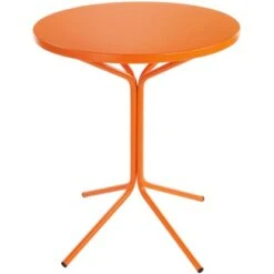 Schaffner Garten- Und Balkon-Beistelltisch Pix Ă 60 Cm Orange