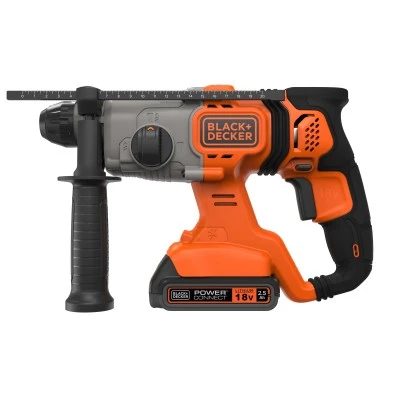 Black & Decker Black+Decker 18 V Akku-Kombihammer BCD900E2K Inkl. 2,5 Ah Akkus Mit Koffer â Bild 2