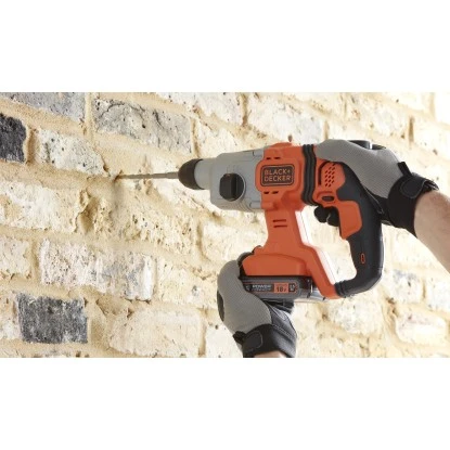 Black & Decker Black+Decker 18 V Akku-Kombihammer BCD900E2K Inkl. 2,5 Ah Akkus Mit Koffer â Bild 5