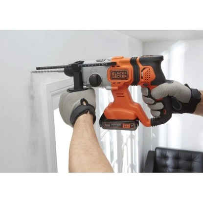 Black & Decker Black+Decker 18 V Akku-Kombihammer BCD900E2K Inkl. 2,5 Ah Akkus Mit Koffer â Bild 6