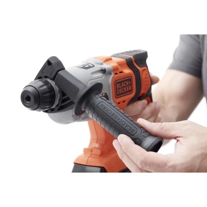 Black & Decker Black+Decker 18 V Akku-Kombihammer BCD900E2K Inkl. 2,5 Ah Akkus Mit Koffer â Bild 17