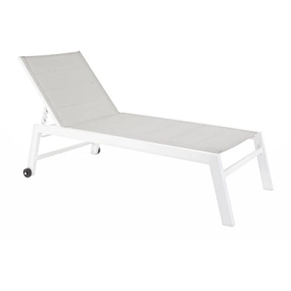 Bizzotto Rollen-Liege Hilde WeiĂ