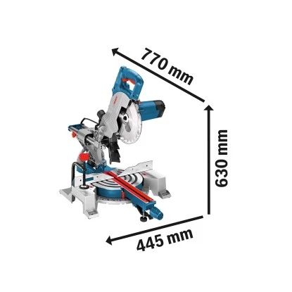 Bosch Professional Paneelsäge GCM 80 SJ 1.400 W Inkl. 2 Sägeblätter Ø 216 Mm – Bild 2