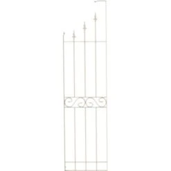 Eleo Rankgitter Lily Pulverbeschichtet Weiß