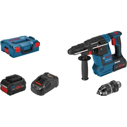 Bosch Professional Akku-Bohrhammer GBH 18V-26 F Mit 2 Akkus & GAL In L-Boxx